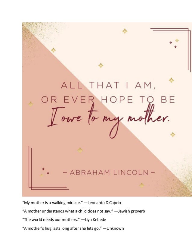 All My Mother's Love 6